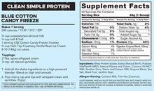 Load image into Gallery viewer, Protein Powder: Cotton Candy (30 Serving Bag)
