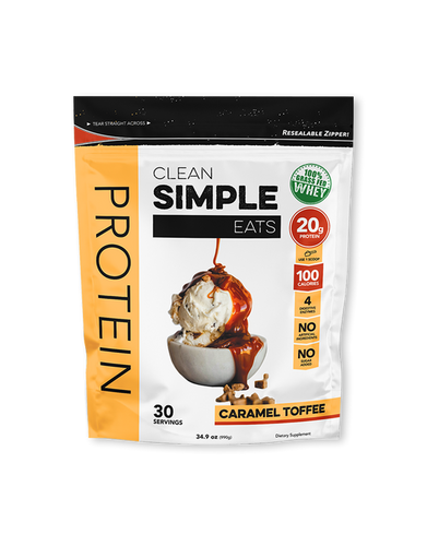 Protein Powder: Caramel Toffee (30 Serving Bag)