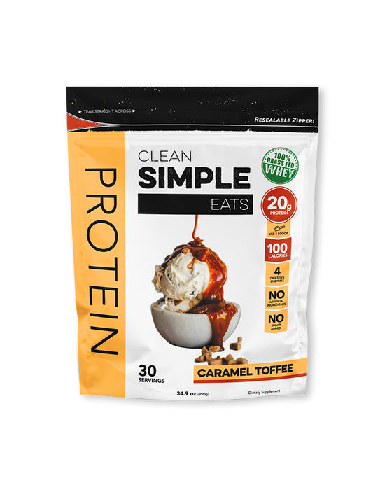 Protein Powder: Caramel Toffee (30 Serving Bag)