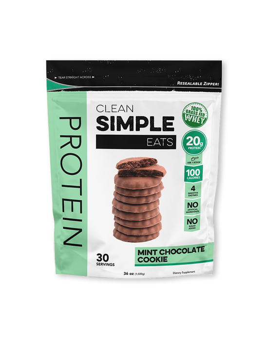 Protein Powder: Mint Chocolate Cookie (30 Serving Bag)