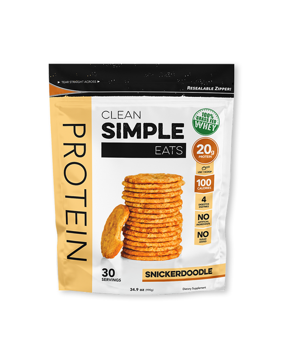 Protein Powder: Snickerdoodle (30 Serving Bag)