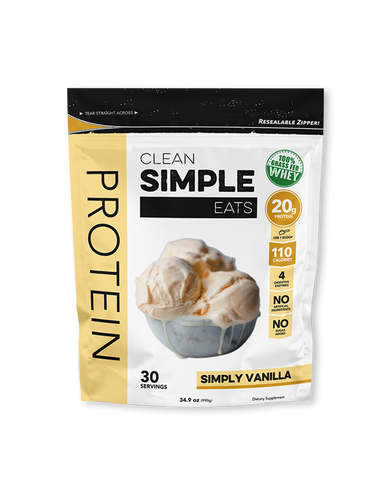 Protein Powder: Simply Vanilla (30 Serving Bag)