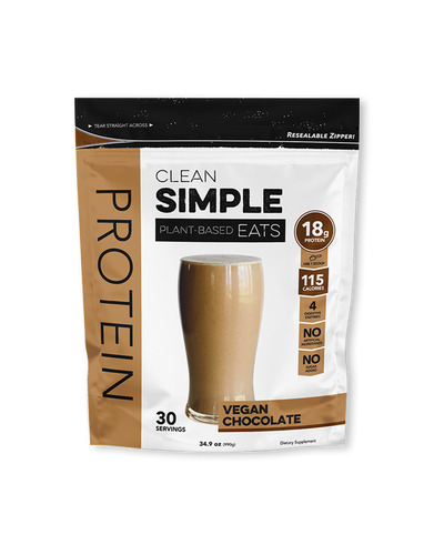 Protein Powder: Vegan Chocolate (30 serving bag)