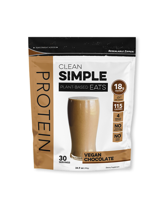 Protein Powder: Vegan Chocolate (30 serving bag)