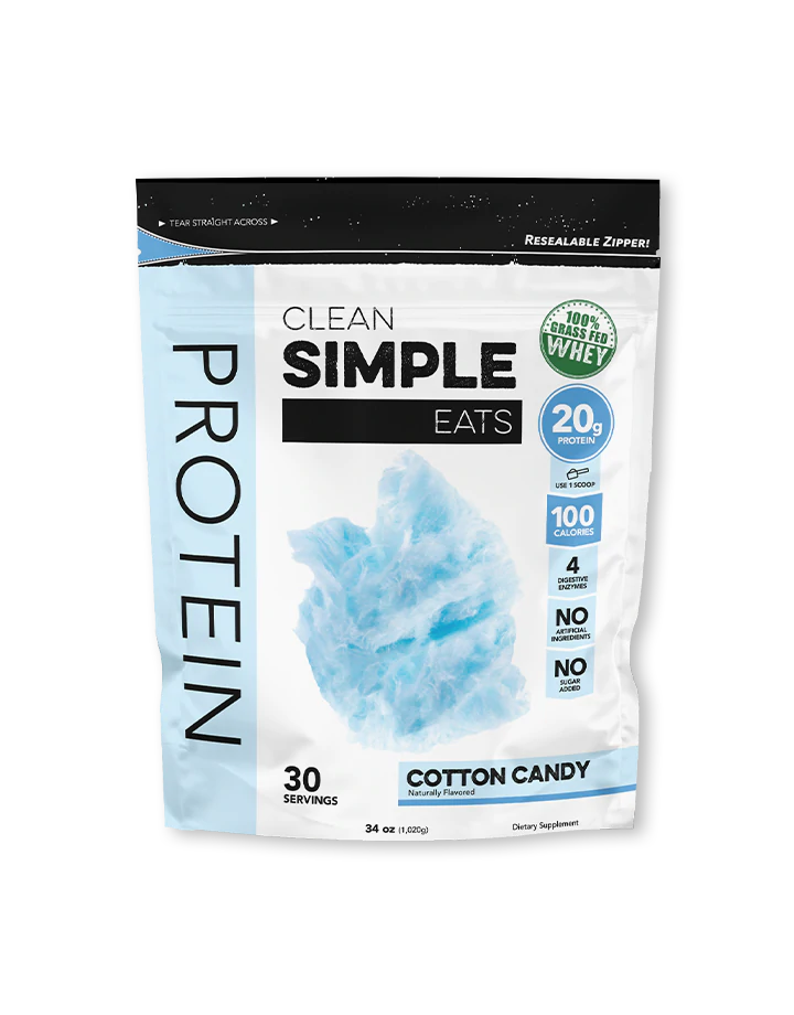 Protein Powder: Cotton Candy (30 Serving Bag)