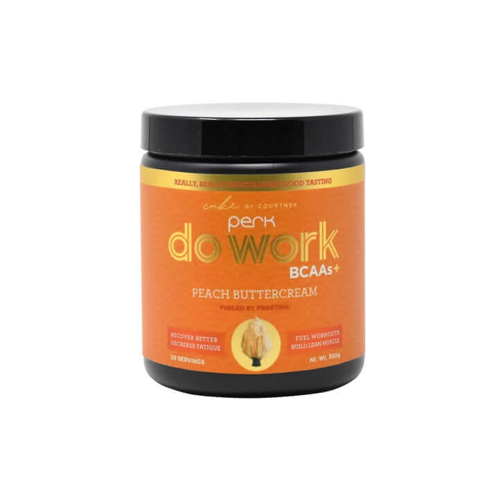 Perk Do Work BCAA+ Original Peach Buttercream (20 servings)
