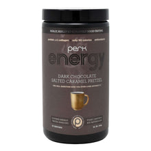 Load image into Gallery viewer, Perk Energy Original Dark Chocolate Salted Caramel Pretzel (20 servings)
