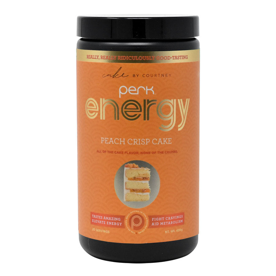 Perk Energy Original Peach Crisp Cake (20 servings)