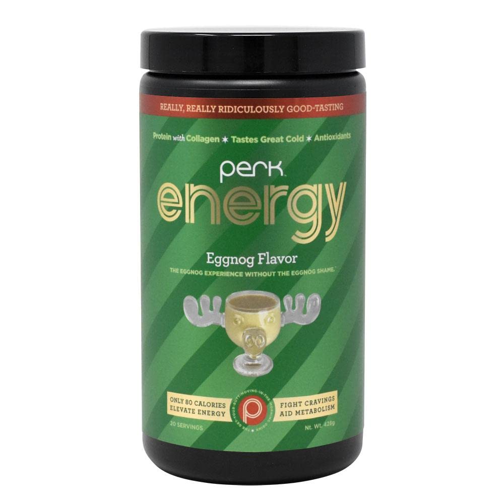 Perk Energy Original Eggnog Flavor (20 Servings)